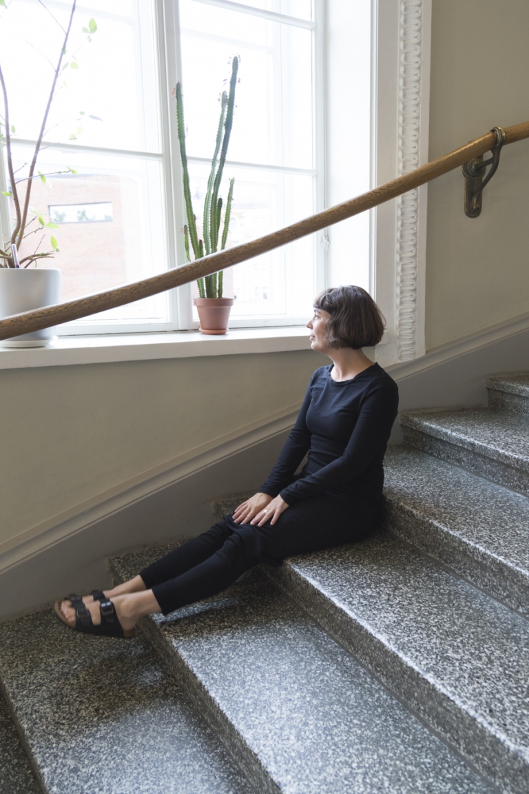 Performance directed by artist Jenny Cashmore (UK) at the Finnish Museum of Natural History