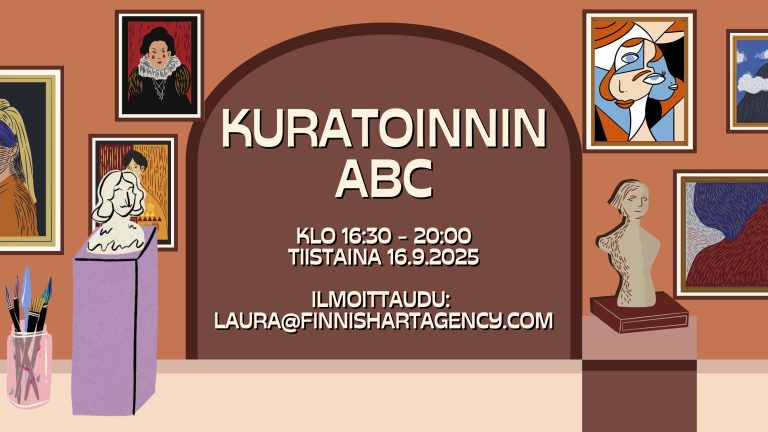Uudistunut Kuratoinnin ABC + yksilötapaaminen 16.9. klo 16:30 – 20:00